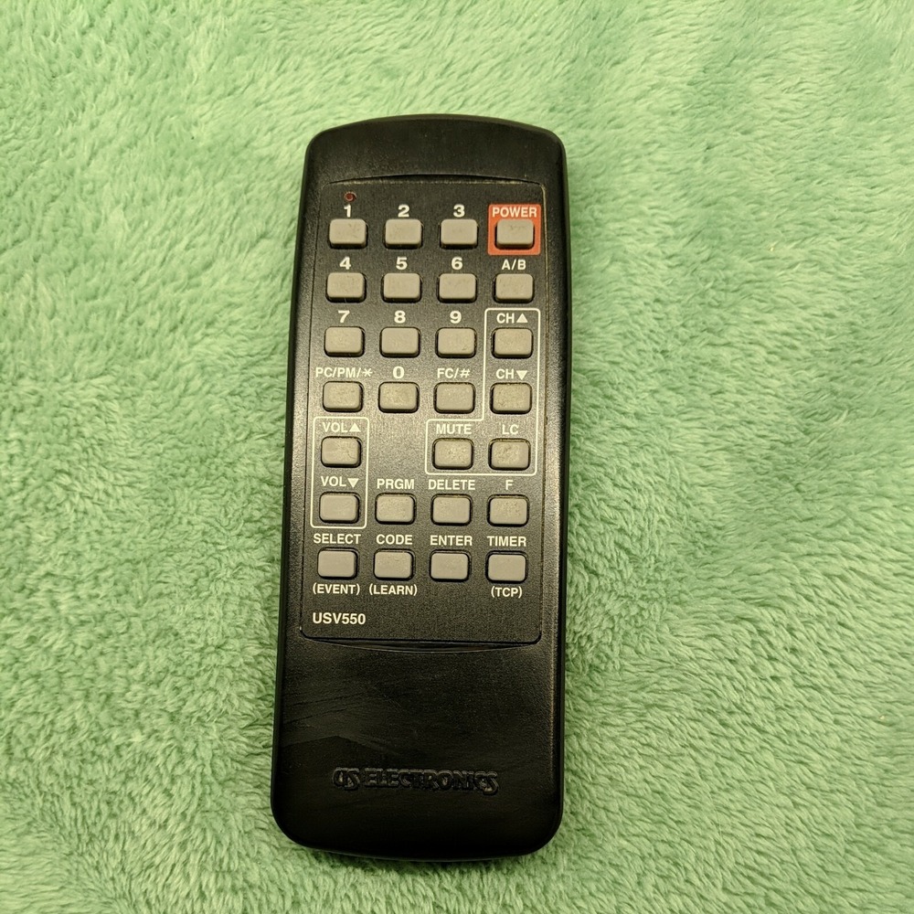 RARE US Electronics USV550 Remote Control OEM Tested